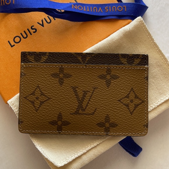 BNIB Louis Vuitton Reverse Monogram Card Holder Case M69161 Made in France - Picture 2 of 12